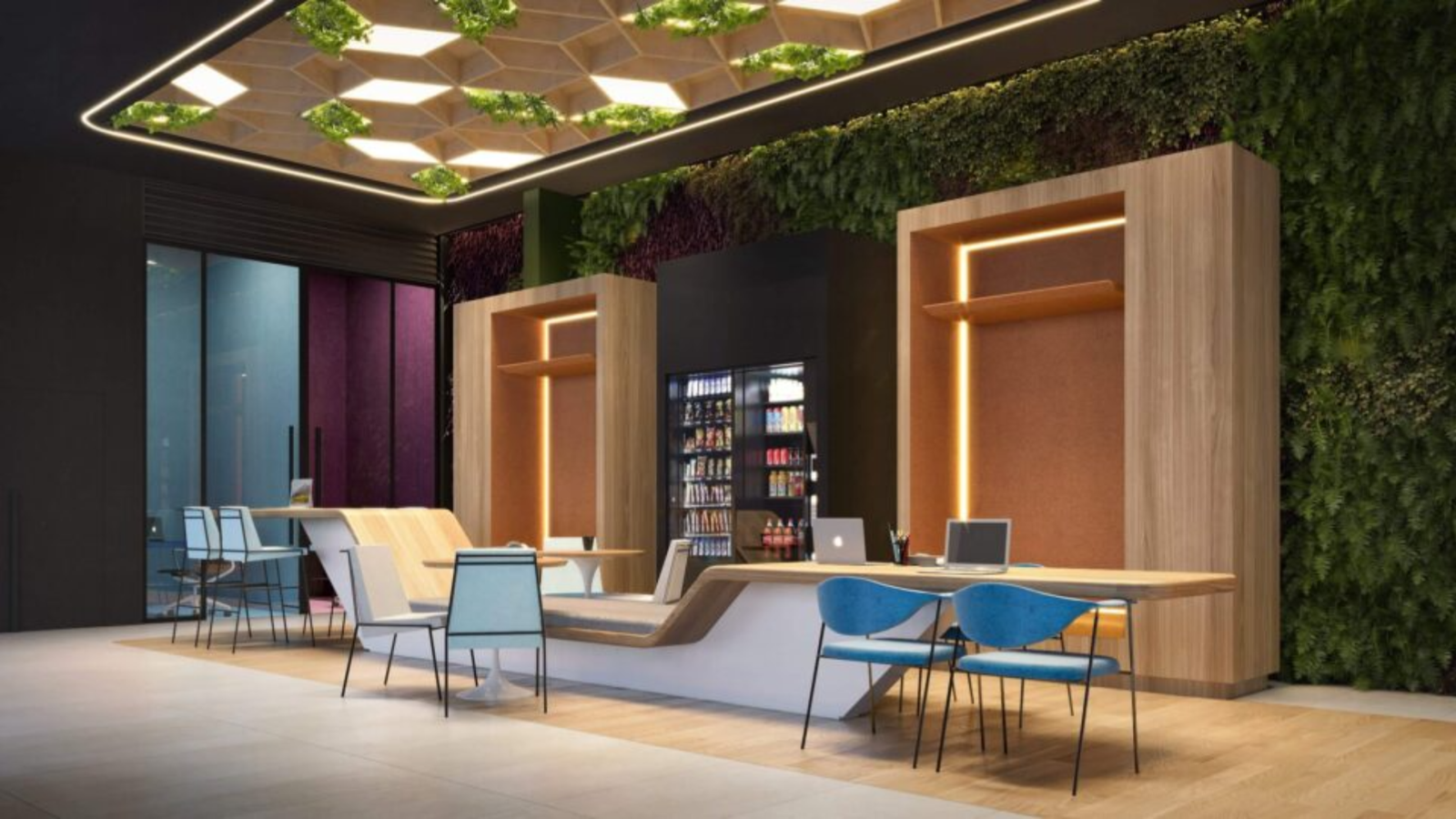 Apartamento 1 e 2 quartos - Lourdes - Aldea Bias Fortes hall 3