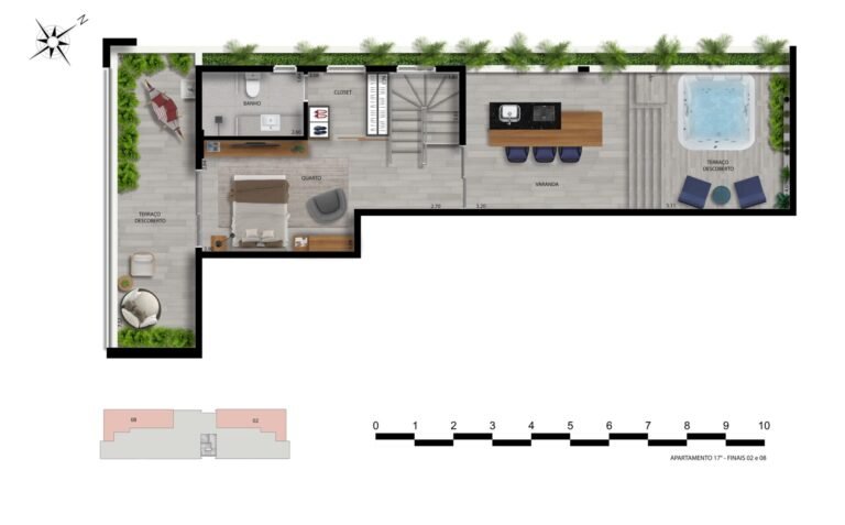 REVENDA IMÓVEIS MG - Apartamento 1 e 2 quartos - Aldea Vale do Sereno 6