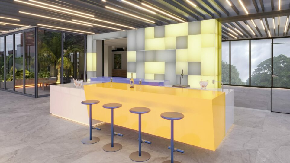 REVENDA IMÓVEIS MG - Apartamento 1 e 2 quartos - Vale do Sereno -lobby