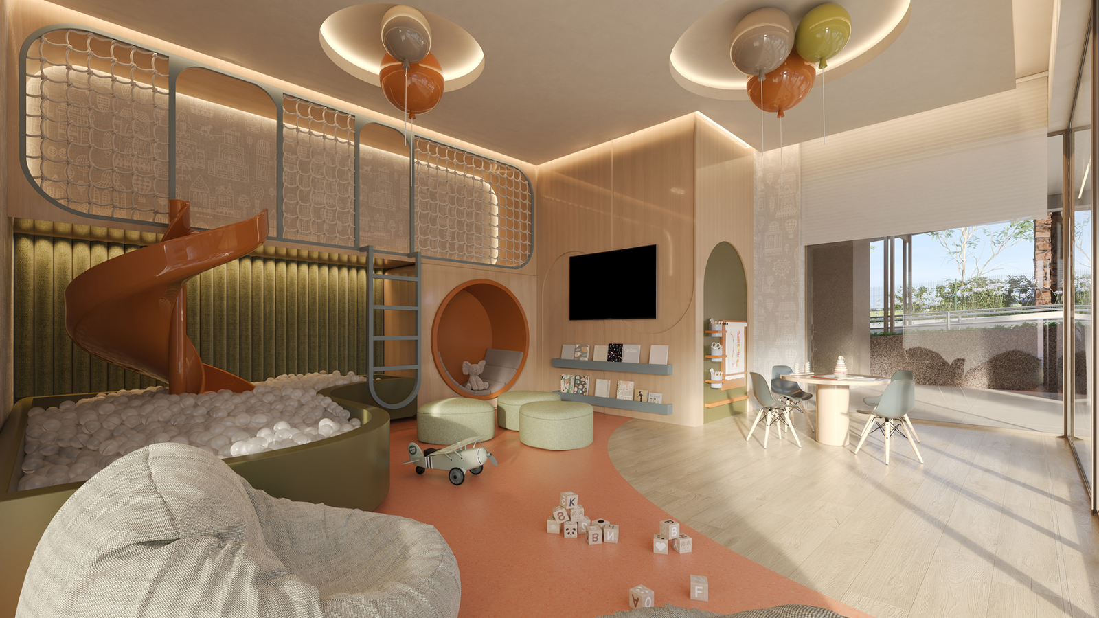 Revenda Imóveis MG - Apartamento 2 e 3 quartos -Hyde Park - Lagoa dos Ingleses espaço kids