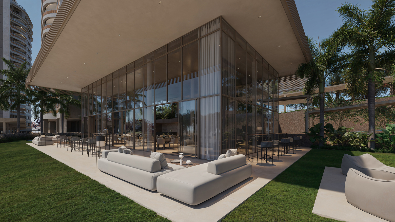 Revenda Imóveis MG - Apartamento 2 e 3 quartos -Hyde Park - Lagoa dos Ingleses - salão de festtas ext