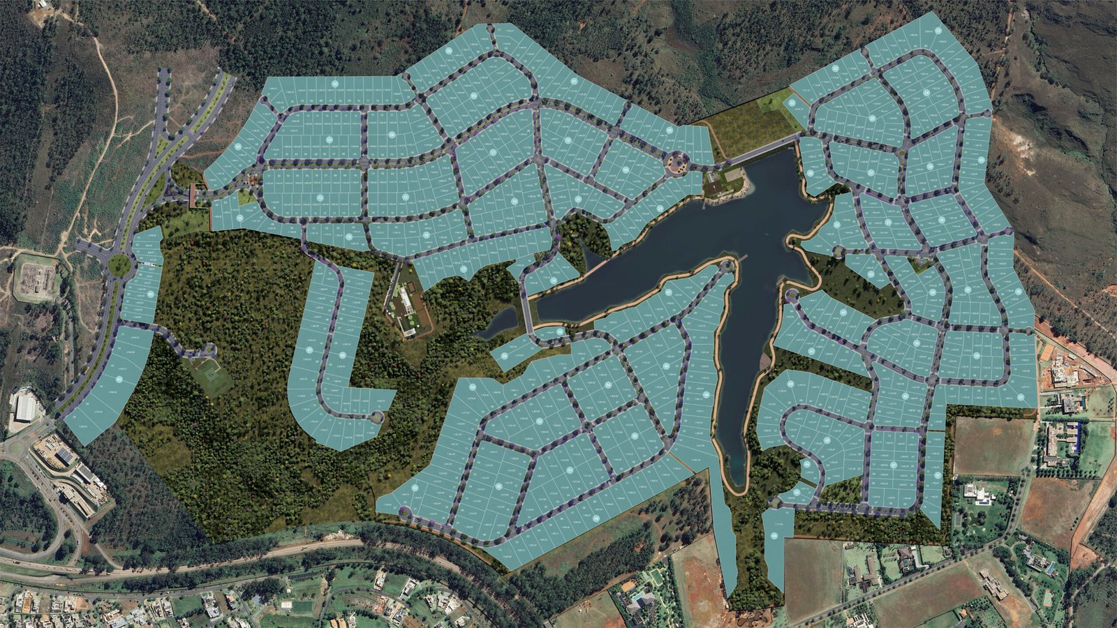 Águas Residence - Implantação