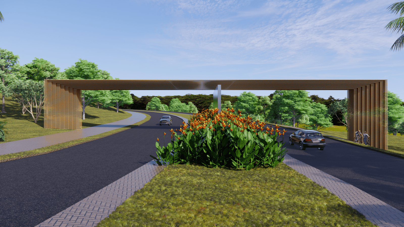 Revenda Imóveis MG - Lotes de 1000 a 3500m² - Condominio Fechado - Aguas Residence - PÓRTICO (2)