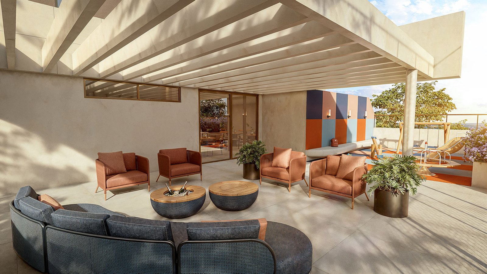 Revenda Imóveis MG - apartamento 3 quartos - Santa Lúcia - Falls Residencial TERRACO