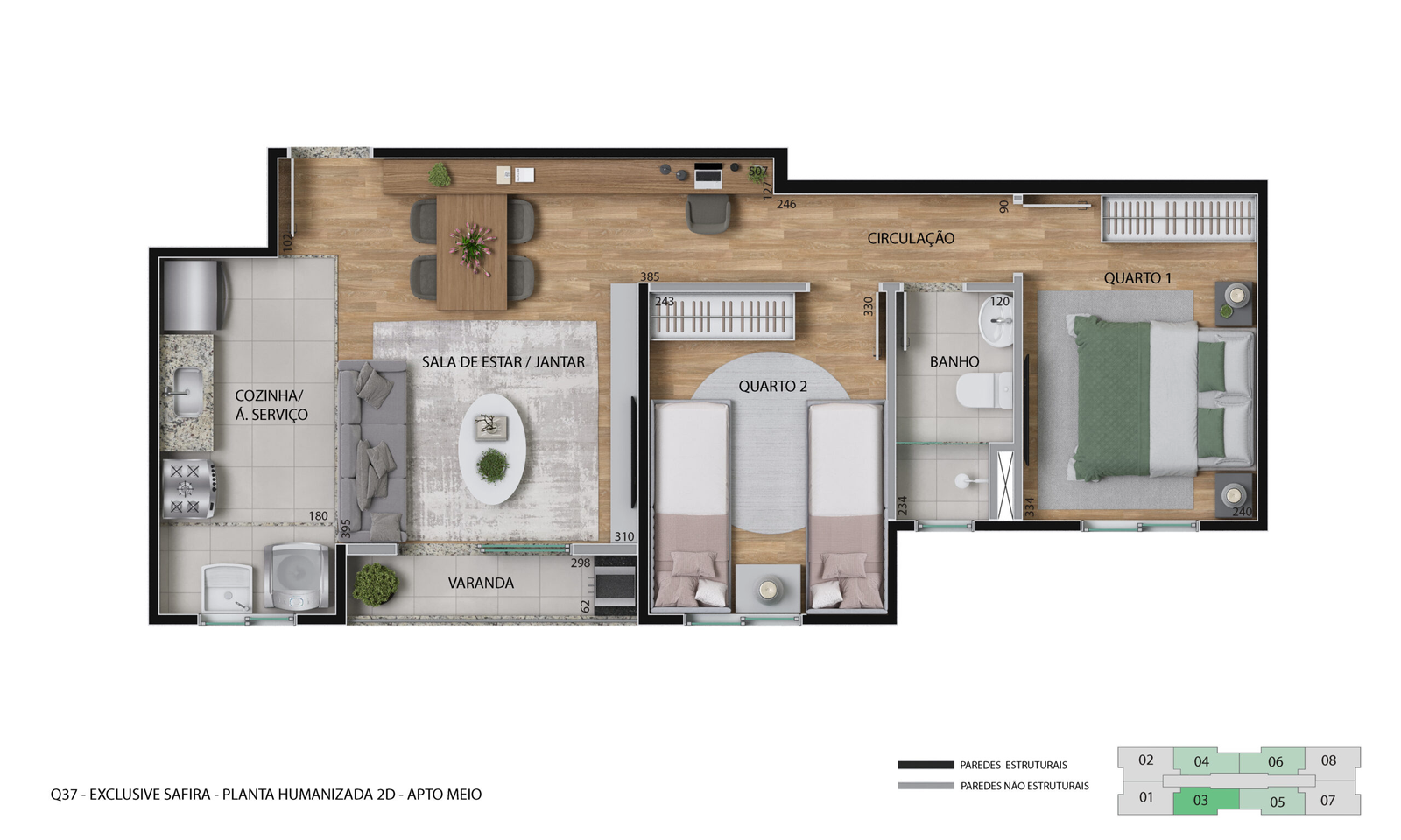 Revenda Imóveis MG - apartamento 2 e 3 quartos - Contagem - Exclusive Safira_PLANTA-HUMANIZADA_MEIO-03-scaled