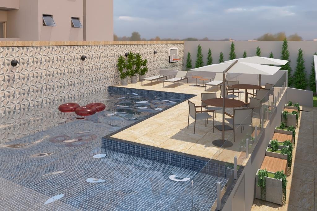 Revenda Imóveis MG - apartamento 3 quartos - Bairro Floresta - Edifício Manhatan piscina