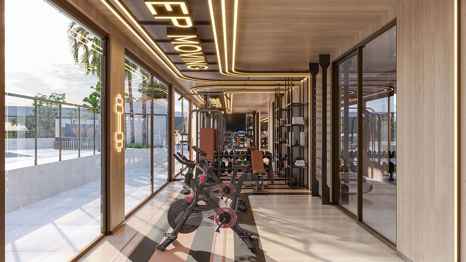 Revenda Imóveis MG - apartamento 3 quartos - Santa Lúcia - Falls Residencial ACADEMIA