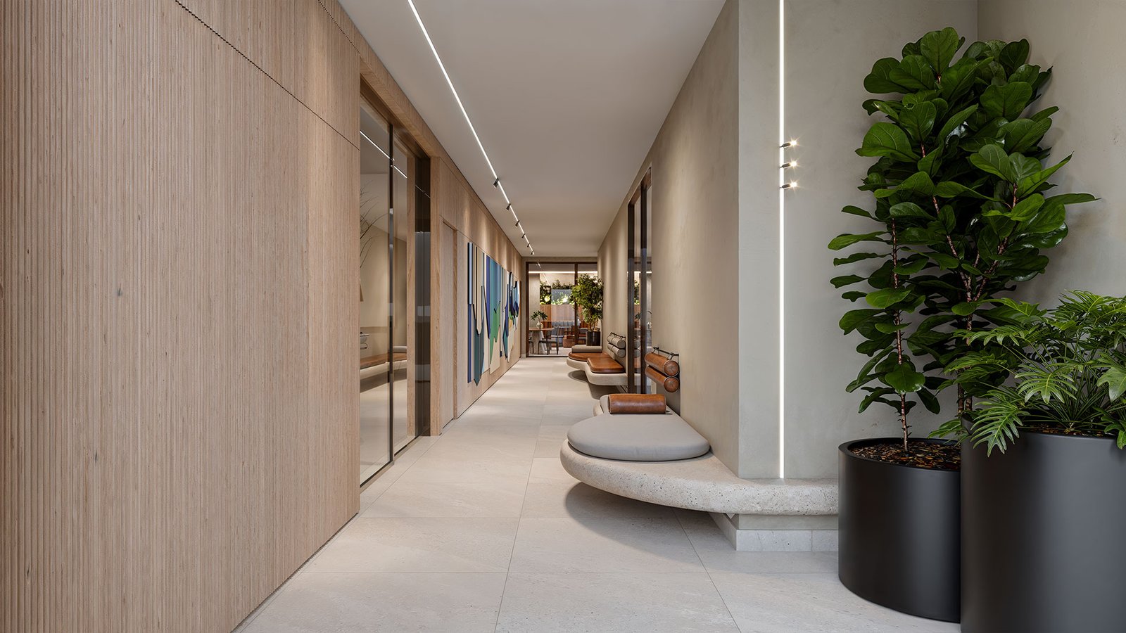 Revenda Imóveis MG - apartamento 3 quartos - Santa Lúcia - Falls Residencial_HALL