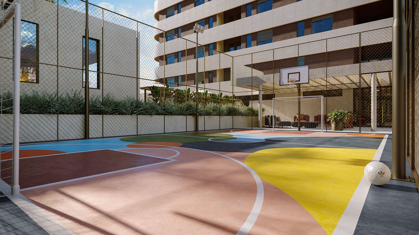 Revenda Imóveis MG - apartamento 3 quartos - Santa Lúcia - Falls Residencial_QUADRA