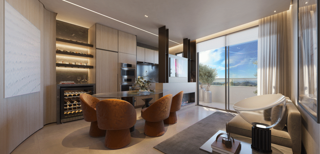 1Revenda Imóveis MG - Apartamento 1 e 2 quartos -Mirá - Vale do Sereno _APARTAMENTO_TIPO_SALA