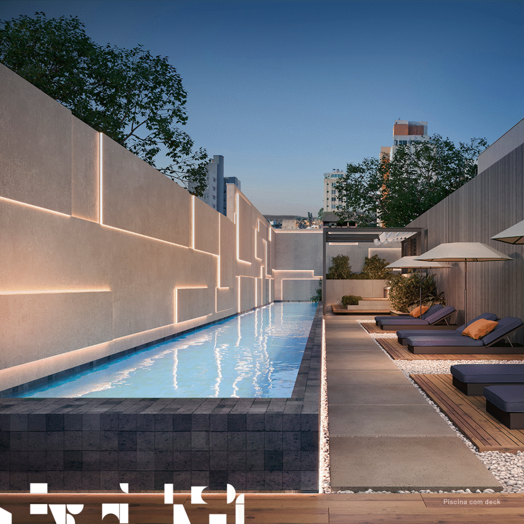 Revenda Imóvis MG - Apartamento 2 e 3 quartos - Serra - Domus Serra - piscina