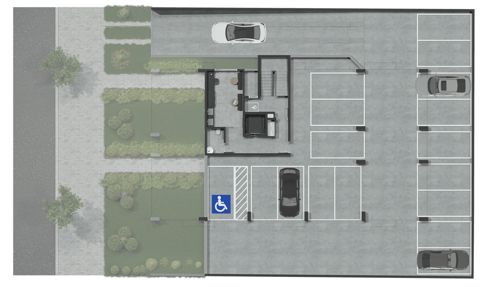 Revenda Imoveis MG - Studio ORB Residence Av. Barbacena – Barro Preto BH - Garagem