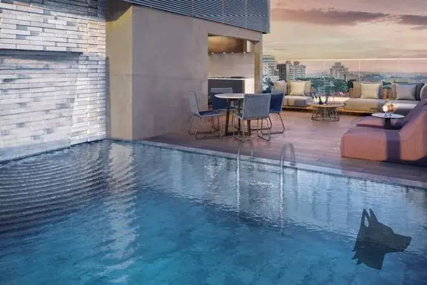 Revenda Imóveis MG - apartamentos 22 e 3 quartos - Luxemburgo - One View - Piscina