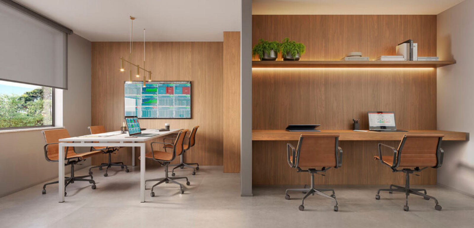 Apartamento 1 e 2 Suítes no Vila da Serra Skyline - Coworking