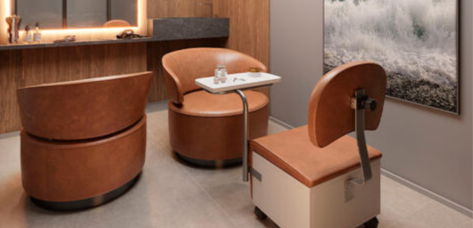 Apartamento 1 e 2 Suítes no Vila da Serra Skyline - Espaço Beauty