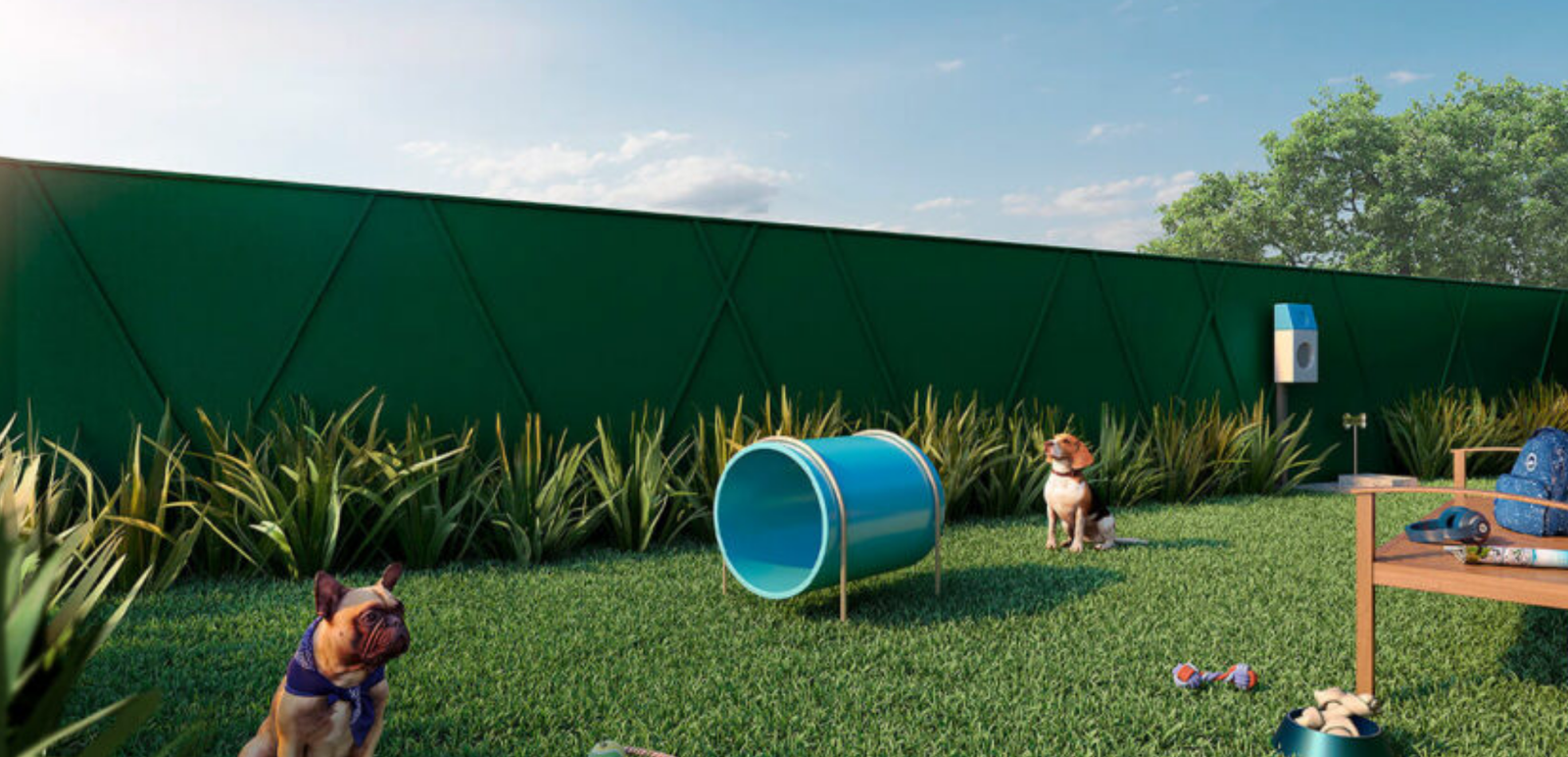 Apartamento 1 e 2 Suítes no Vila da Serra Skyline - Pet Place Térreo