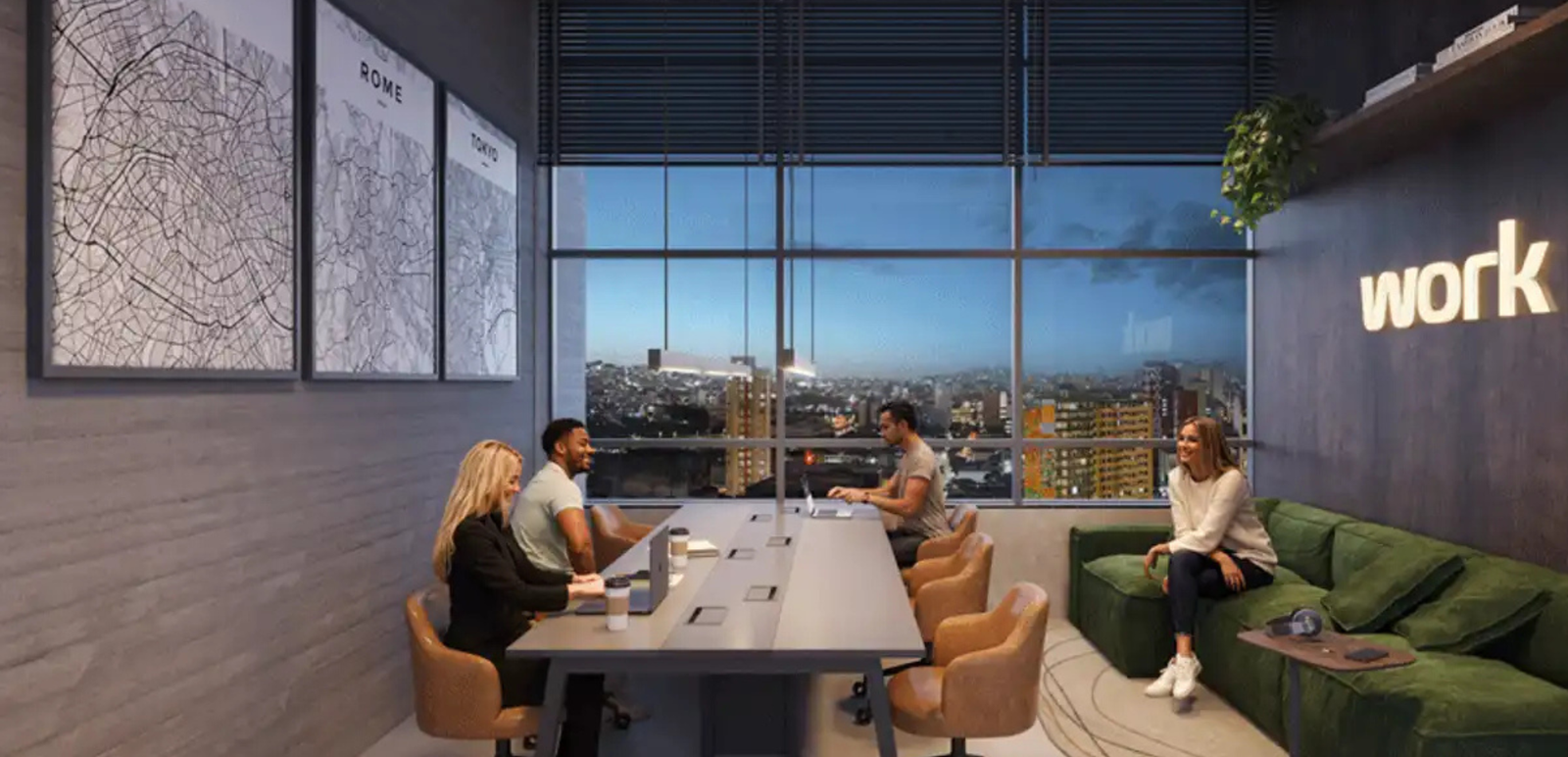 Revenda Imóveis MG -Apartamento Studio no Lourdes - Carbon - 2