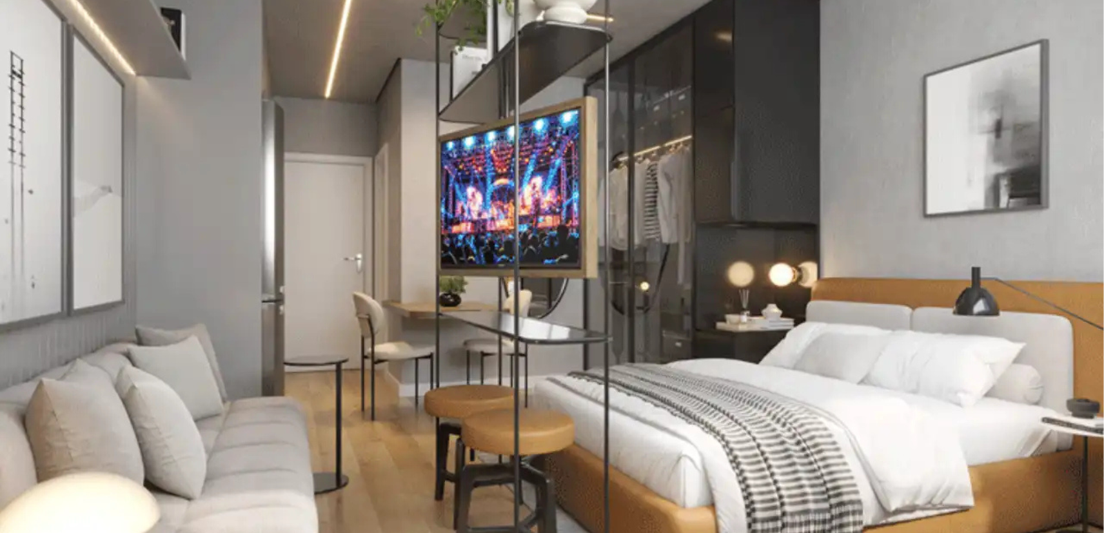 Revenda Imóveis MG -Apartamento Studio no Lourdes - Carbon - 4