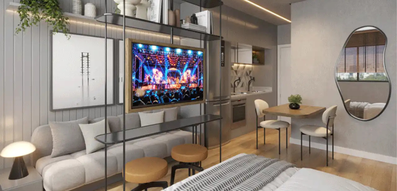 Revenda Imóveis MG -Apartamento Studio no Lourdes - Carbon - 5