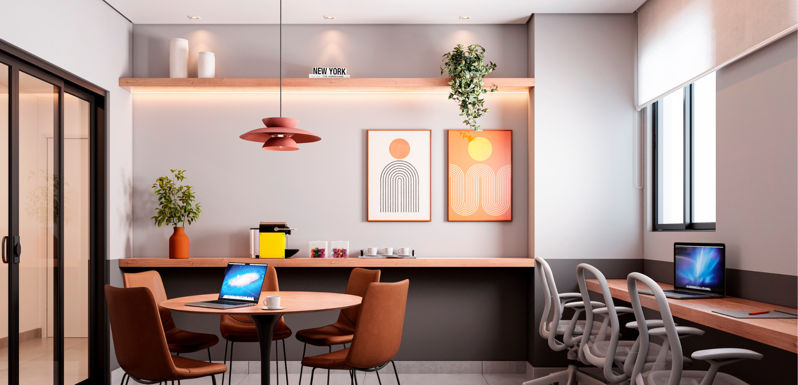 REVENDA IMÓVEIS MG - Apartamentos Studio e 2 Quartos no Estoril Residencial Pulse - Coworking