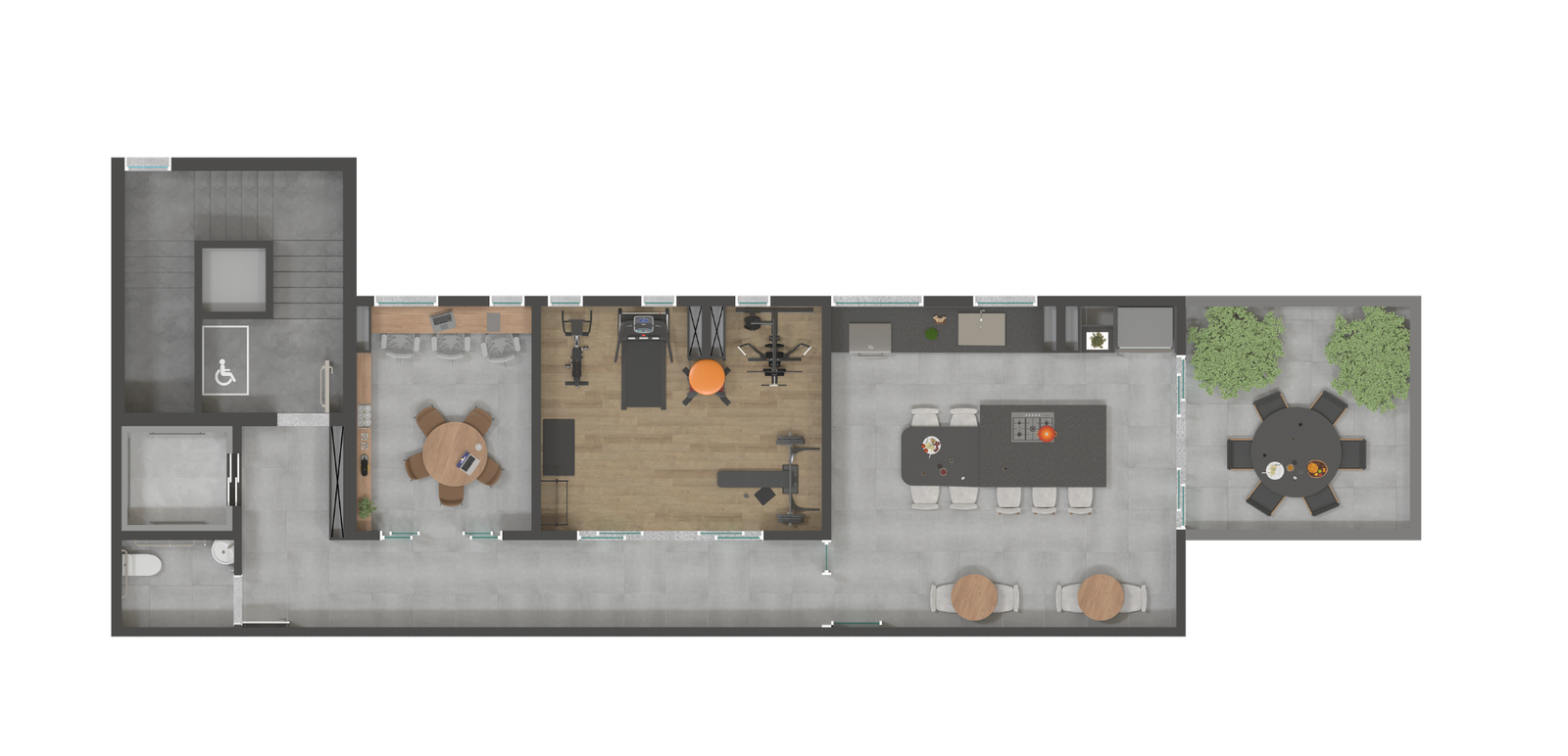 REVENDA IMÓVEIS MG - Apartamentos Studio e 2 Quartos no Estoril Residencial Pulse - planta 2