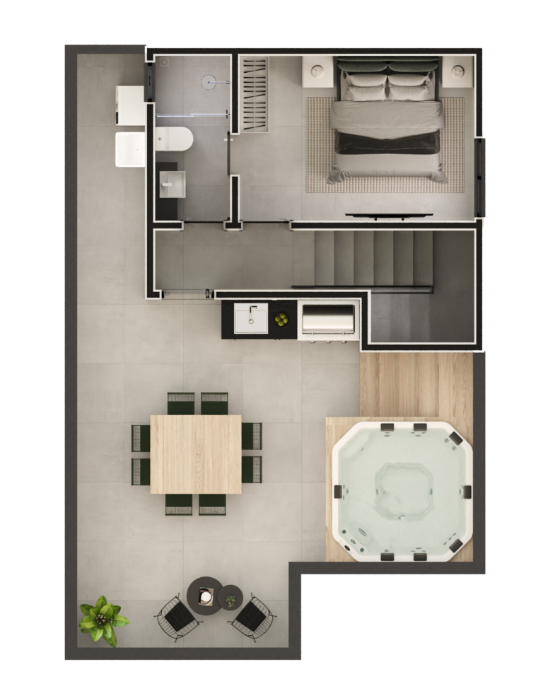 Apartamento 2 quartos no Barreiro Del One_Ap_Cobertura_Humanizada