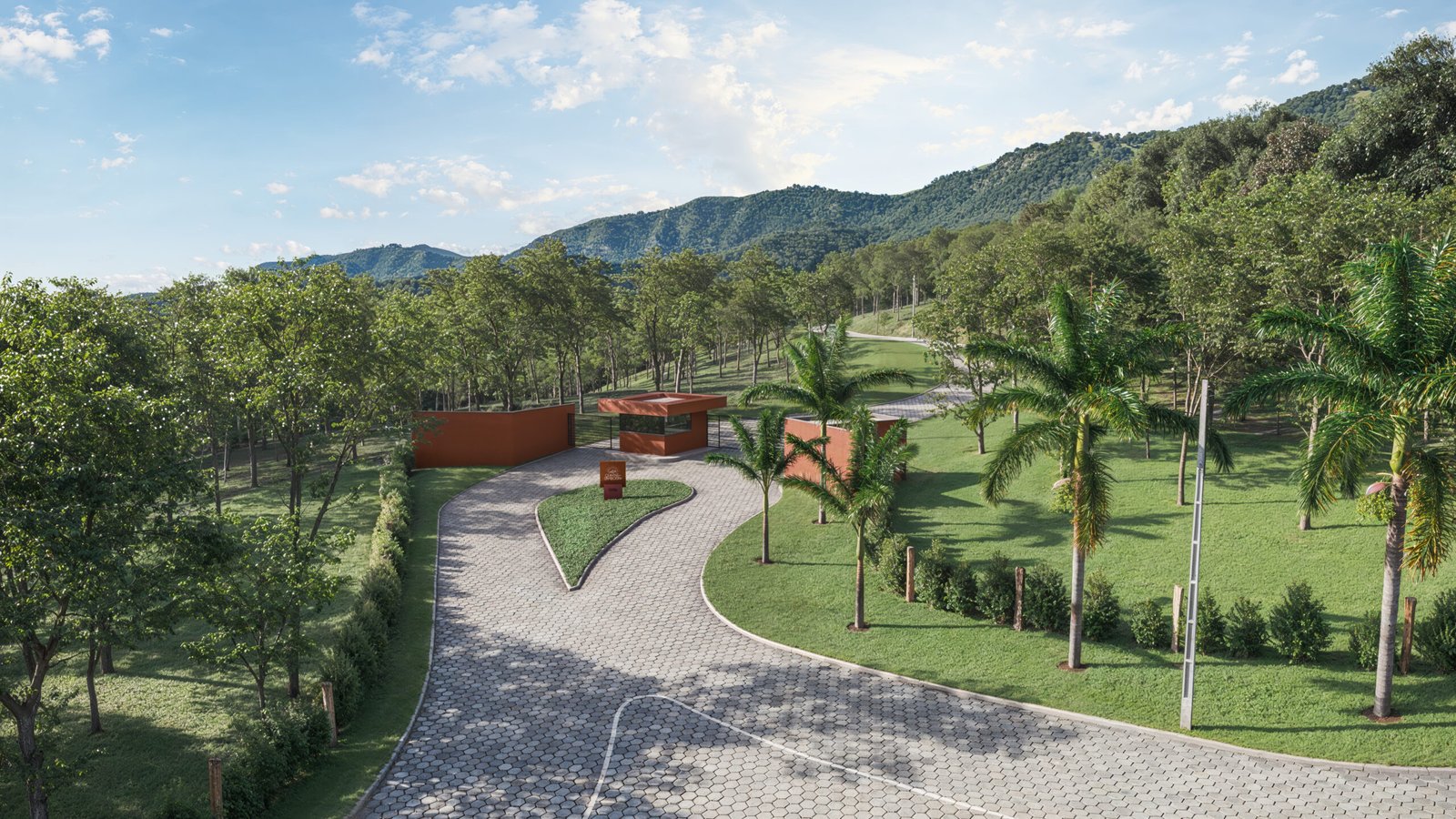 Reevnda Imóveis MG - Lotes de Alto Padrão em Caeté MG a partir de 20.000 m² -Quintas_Camboeiro_Portaria_A