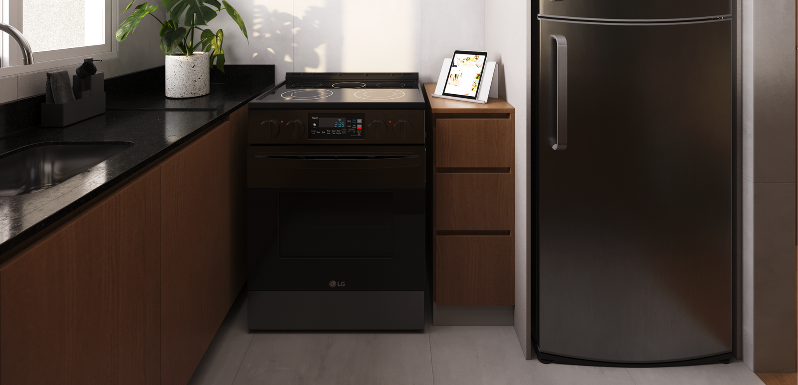 Revenda Imoveis MG - Apartamento 2 quartos no Barreiro em Belo Horizonte com lazer completo (Del Iara) - cozinha high