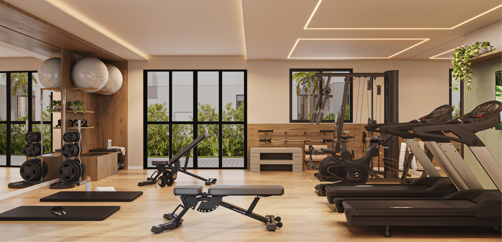 Revenda Imoveis MG - Apartamento 2 quartos no Ouro Preto em Belo Horizonte Città Primo - academia