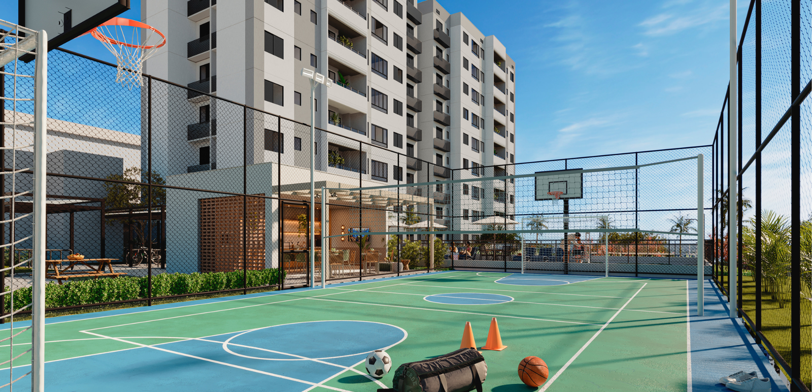 Revenda Imoveis MG - Apartamento 2 quartos no Ouro Preto em Belo Horizonte Città Primo - quadra