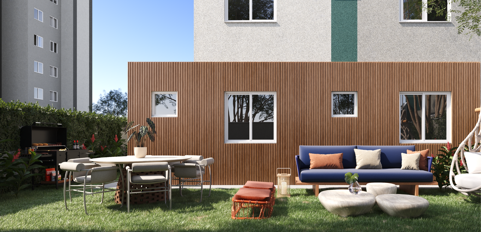 Revenda Imoveis MG - Apartamentos de 2 e 3 Quartos em Santa Luzia - City Garden - Privativa 1