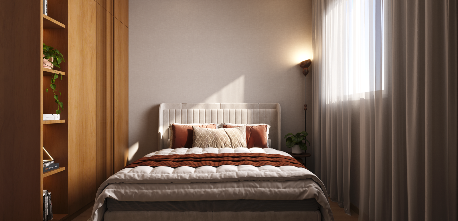 Revenda Imoveis MG - Apartamentos de 2 e 3 Quartos em Santa Luzia - City Garden - Quarto 1