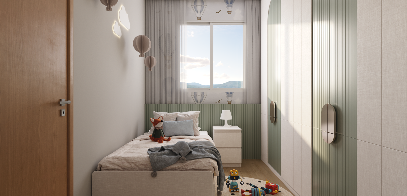 Revenda Imoveis MG - Apartamentos de 2 e 3 Quartos em Santa Luzia - City Garden - Quarto 2