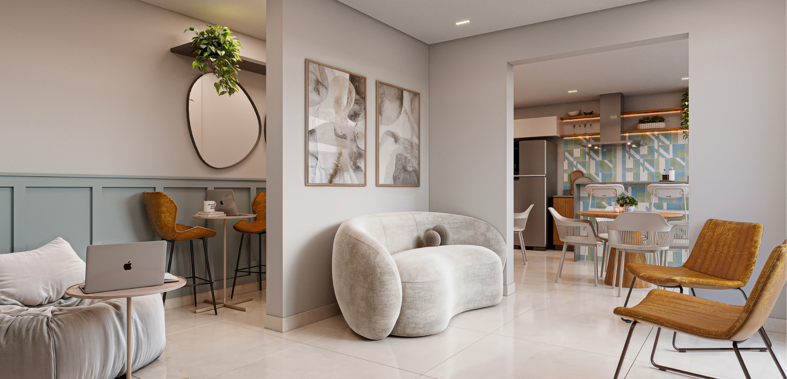 Revenda Imoveis MG - Apartamento 2 Quartos no Santa Efigênia - Raízes Residence - 17