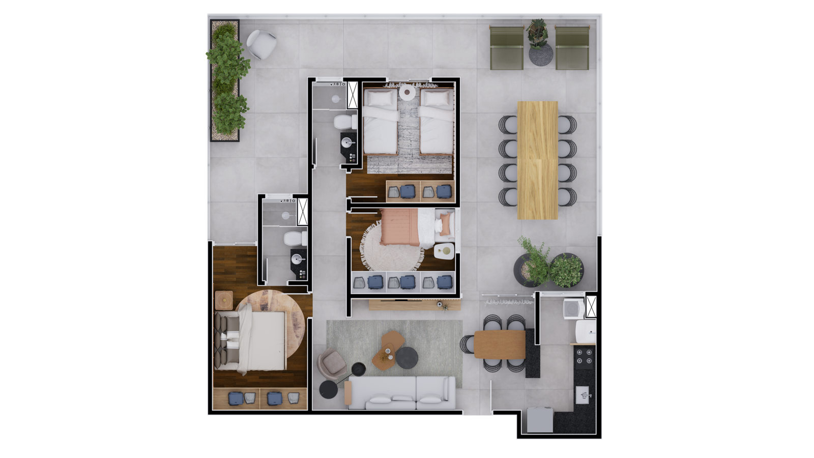 _Revenda Imoveis MG - Apartamento 3 Quartos no Padre Eustáquio - Residencial Solar Imperial -304