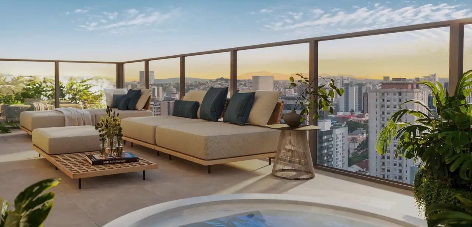Revenda Imoveis MG - Apartamento Studios, 1 e 2 quartos na Savassi - Brickell Savassi - 4
