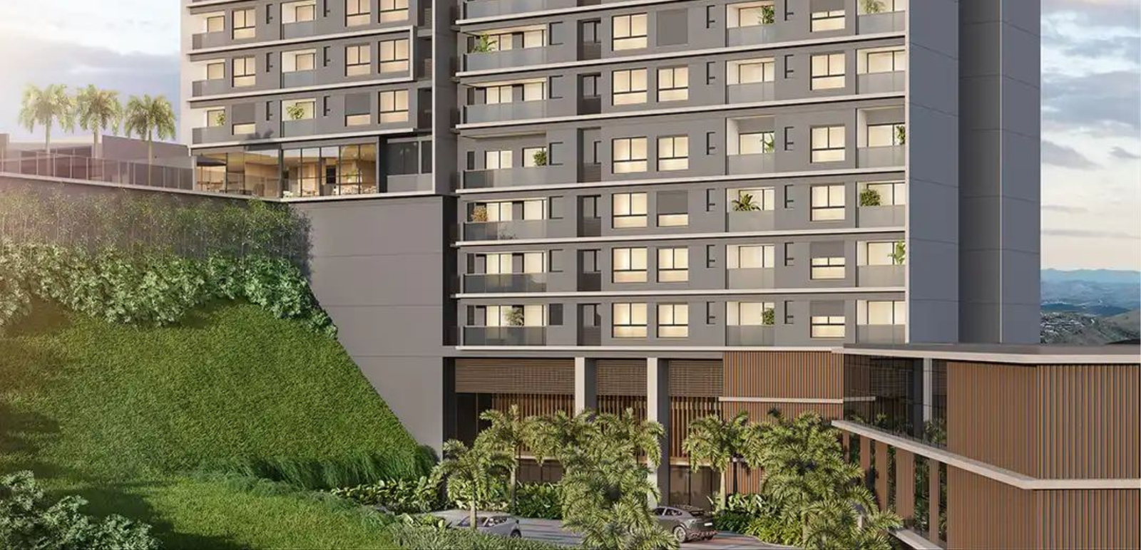 Revenda Imoveis MG - Apartamento de 1 e 2 quartos no Vila Castela (Nova Lima) – Madison Square - 1