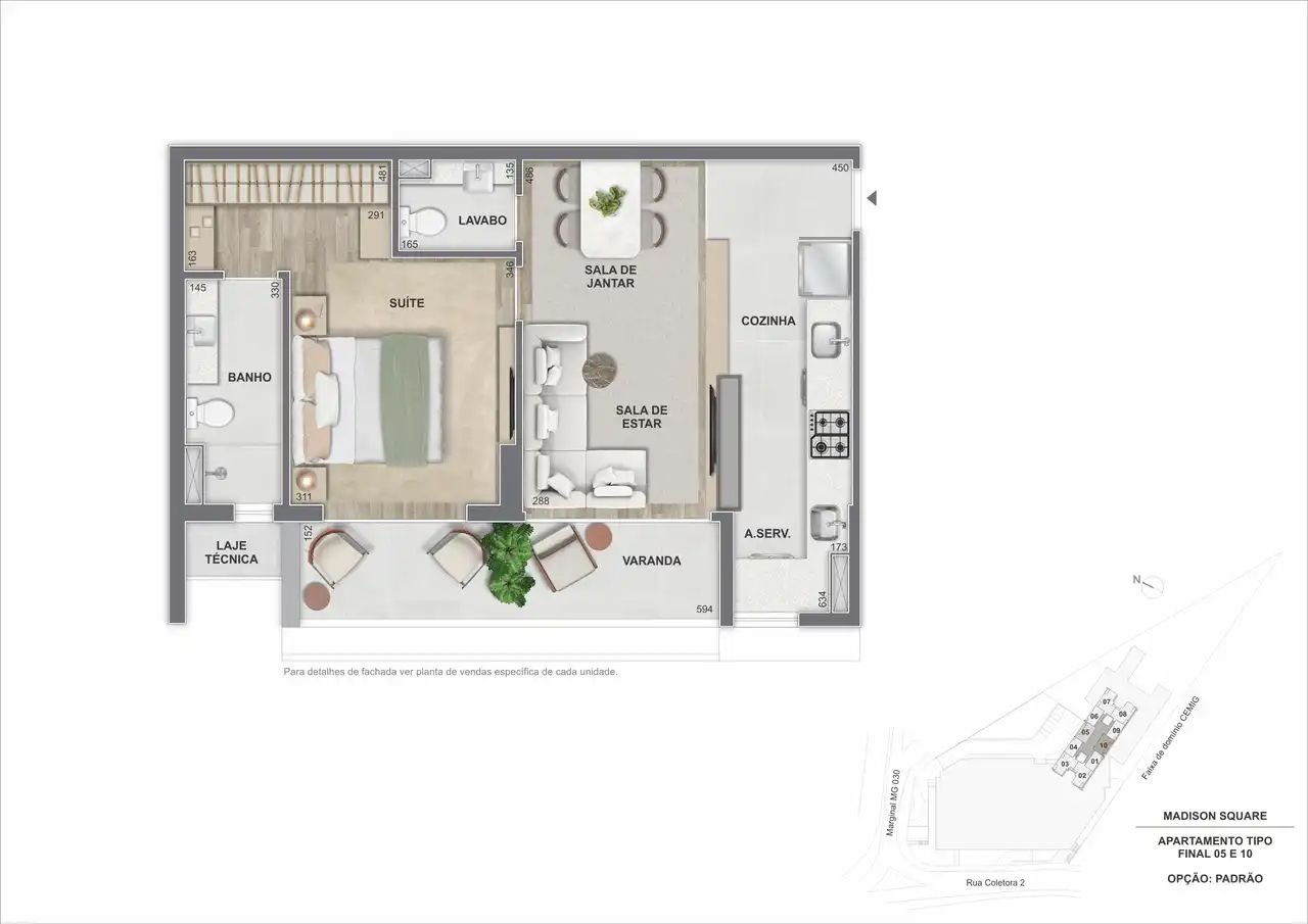 Revenda Imoveis MG - Apartamento de 1 e 2 quartos no Vila Castela (Nova Lima) – Madison Square - Planta_Ap(2)