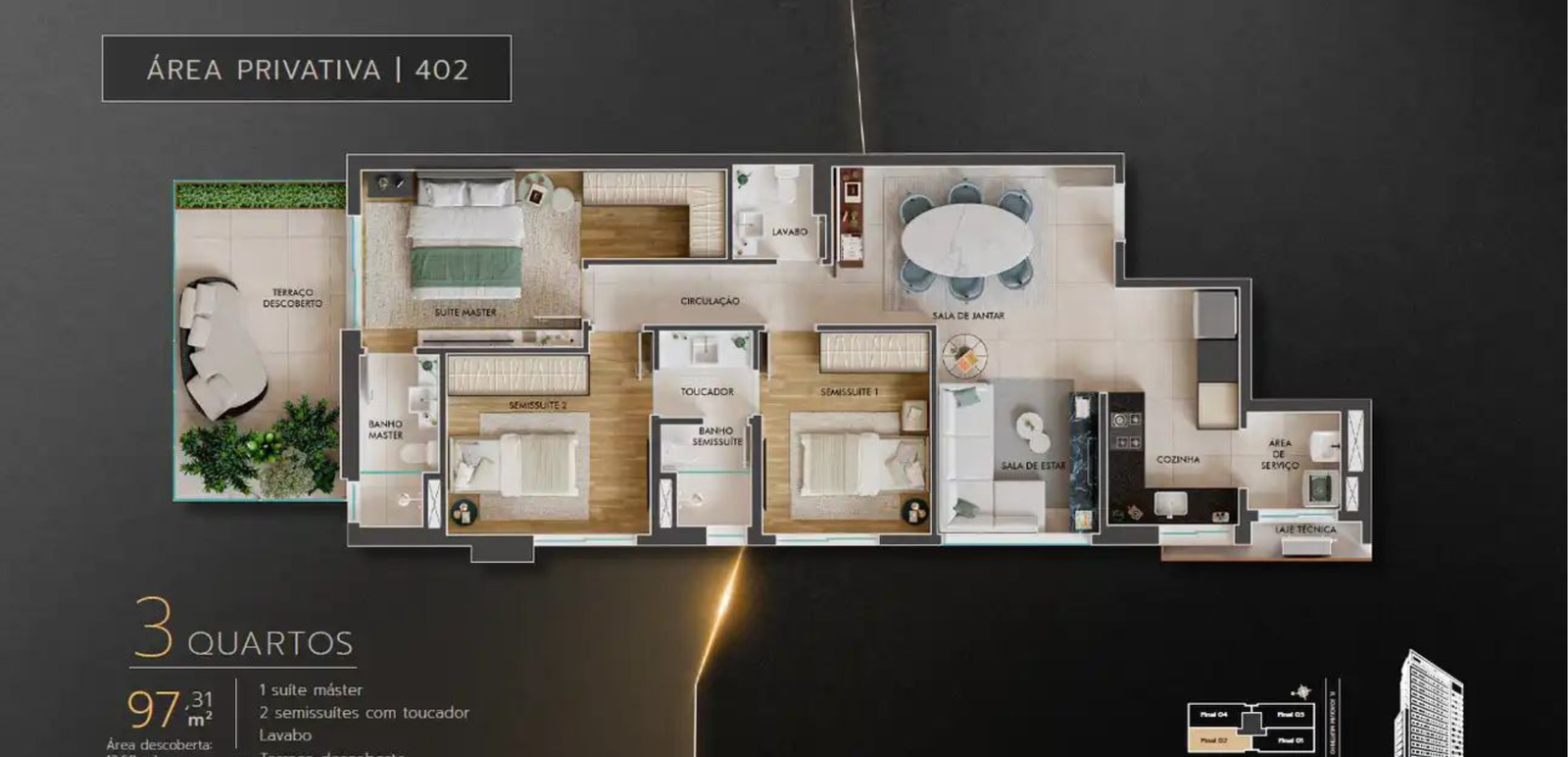 Revenda Imoveis MG - Apartamento de 2, 3 e 4 quartos no Santo Antônio – Prime - 22