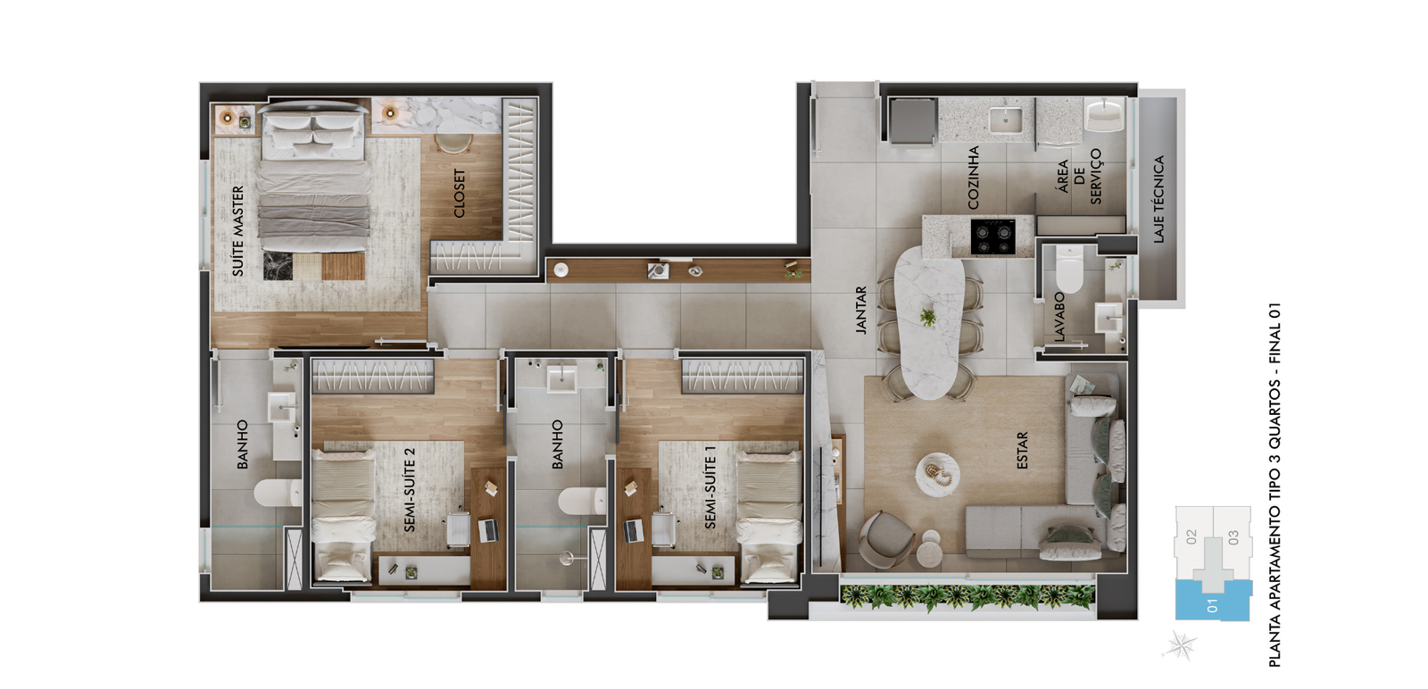 Revenda Imoveis MG - Linea Residencial - 3 quartos no Santa Efigênia27
