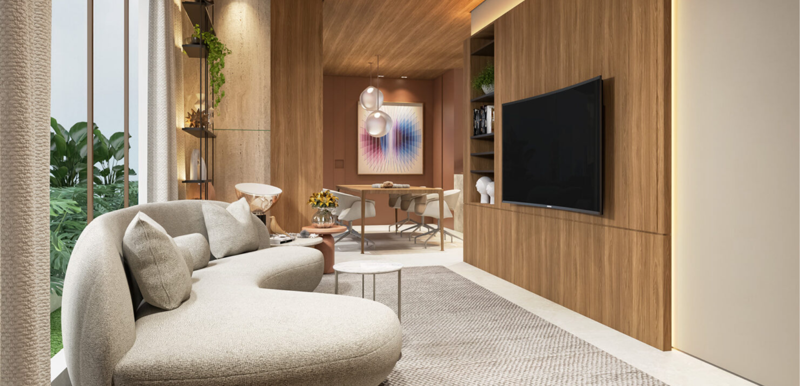 Apartamento 1 a 3 Quartos no Funcionários — Aura Frederico — Revenda Imoveis MG - ap 901 sala