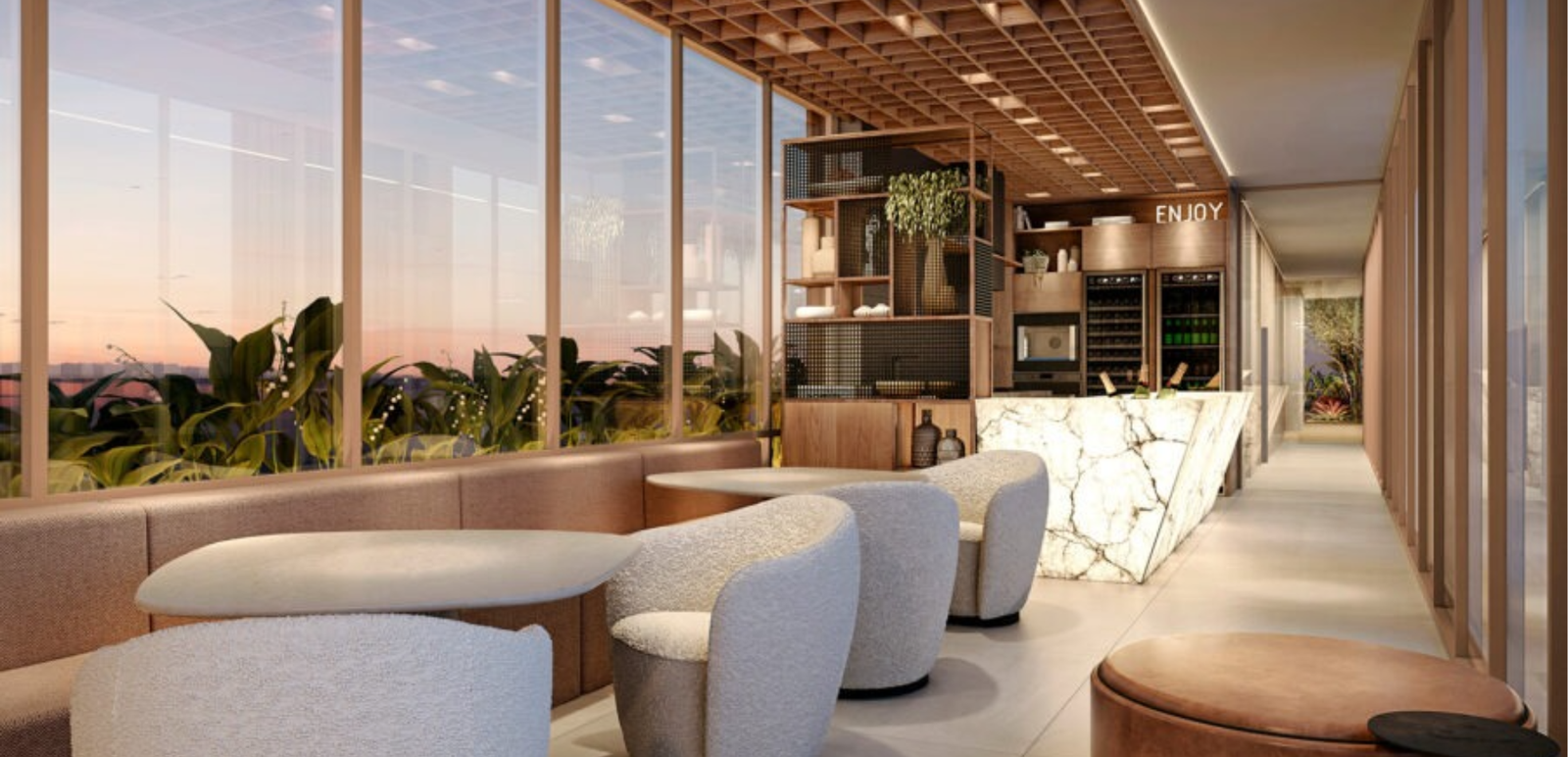 Apartamento 1 a 3 Quartos no Funcionários — Aura Frederico — Revenda Imoveis MG - rooftop gourmet