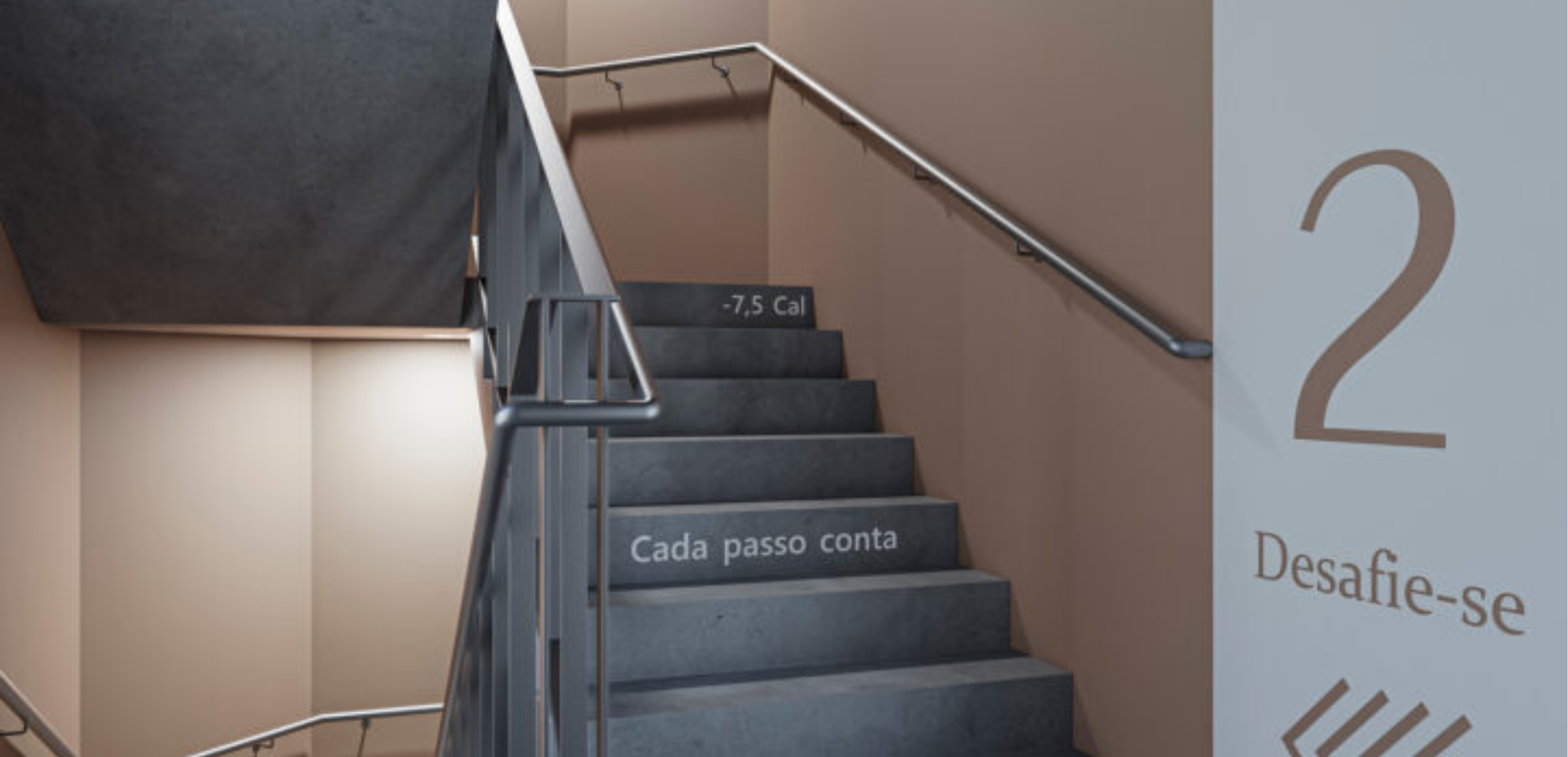 Apartamento 1 a 3 Quartos no Funcionários — Aura Frederico — Revenda Imoveis MG - sky bar gourmet rooftop - escada