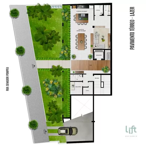 Apartamento 2 e 3 Quartos no Gutierrez – Lift Residence -_PLANTA-TERREO-LAZER-LIFT-RESIDENCE