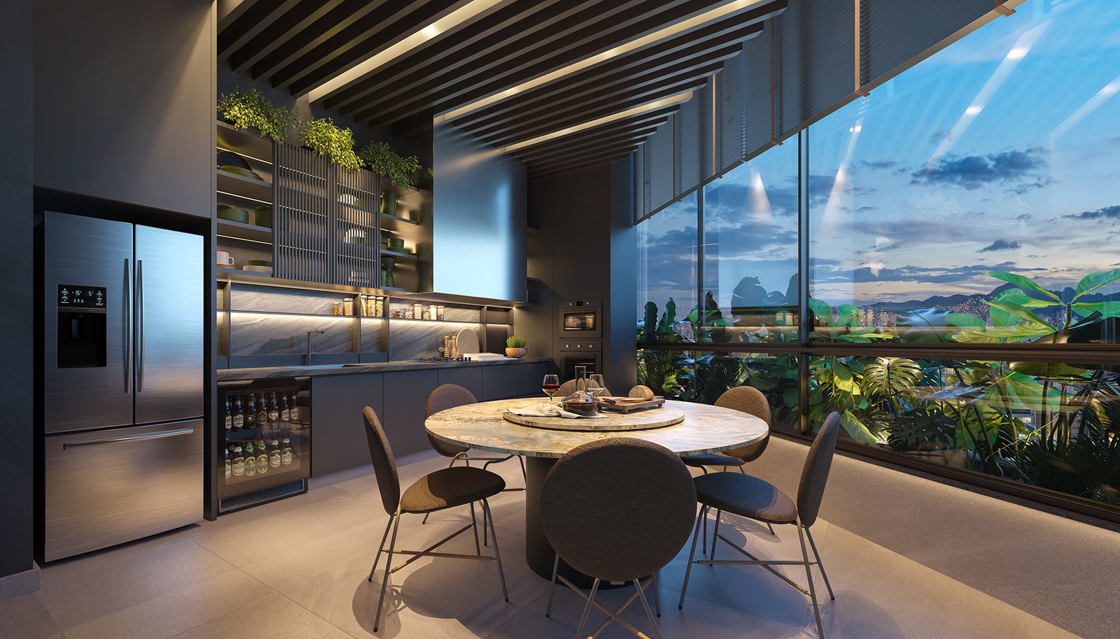 REVENDA IMÓVEIS MG - EDGE Belo Horizonte Studios, Apartamentos de 1 e 2 Suítes na Região da Contorno_GOURMET_baixa