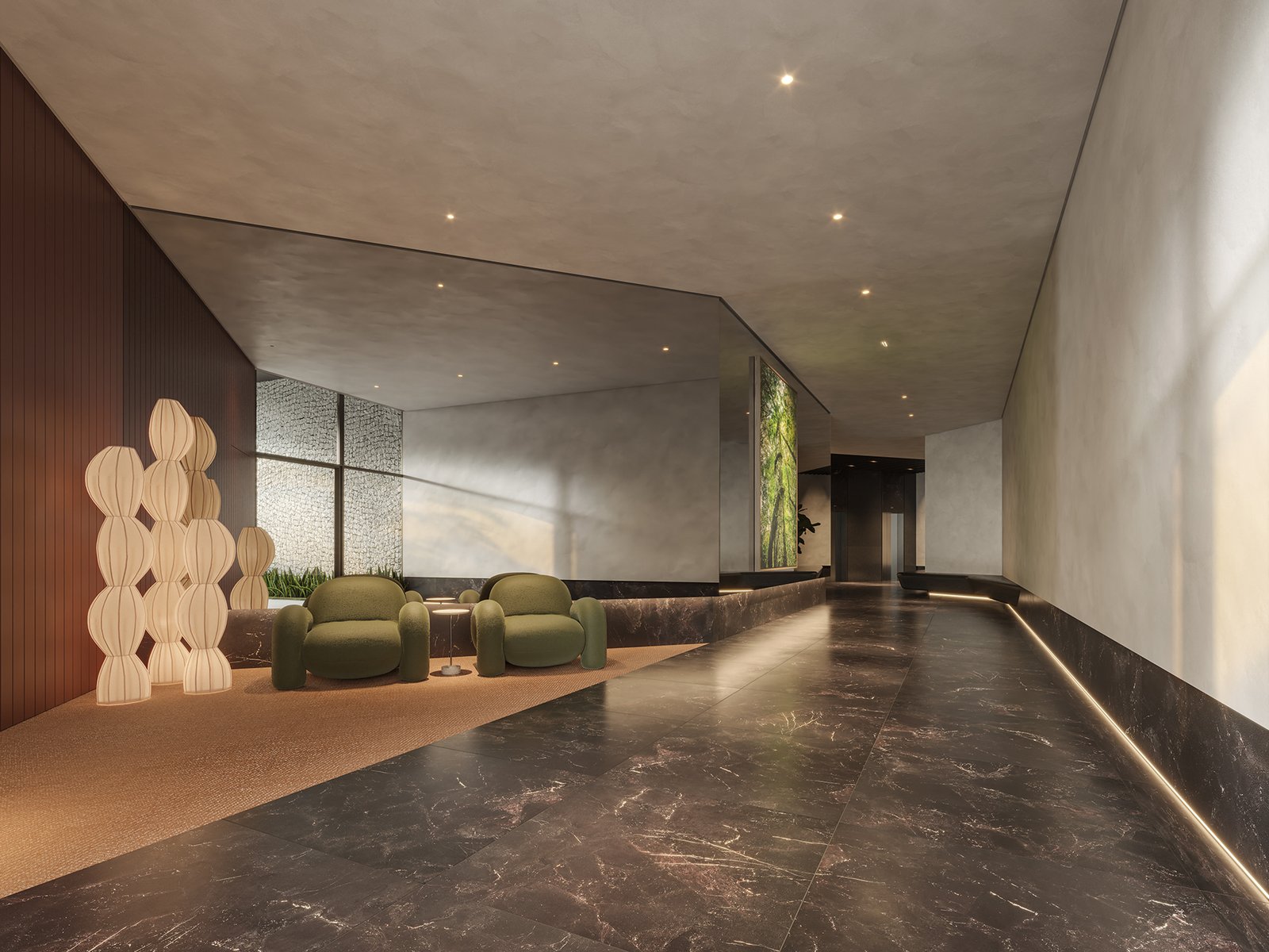 REVENDA IMÓVEIS MG - EDGE Belo Horizonte Studios, Apartamentos de 1 e 2 Suítes na Região da Contorno_HALL1_baixa