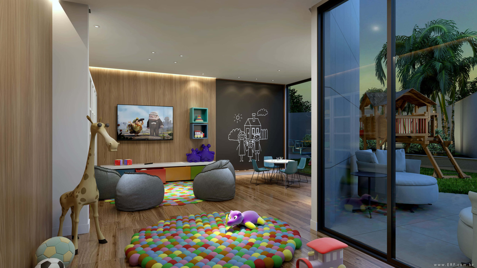 Revenda Imóveis MG - Apartamento 3 e 4 Quartos no Santo Antônio – Horizon 205_Kids-2-scaled
