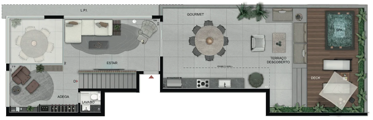 Reserva Gutierrez Apartamentos de 4 Quartos no Gutierrez BH - 02-1