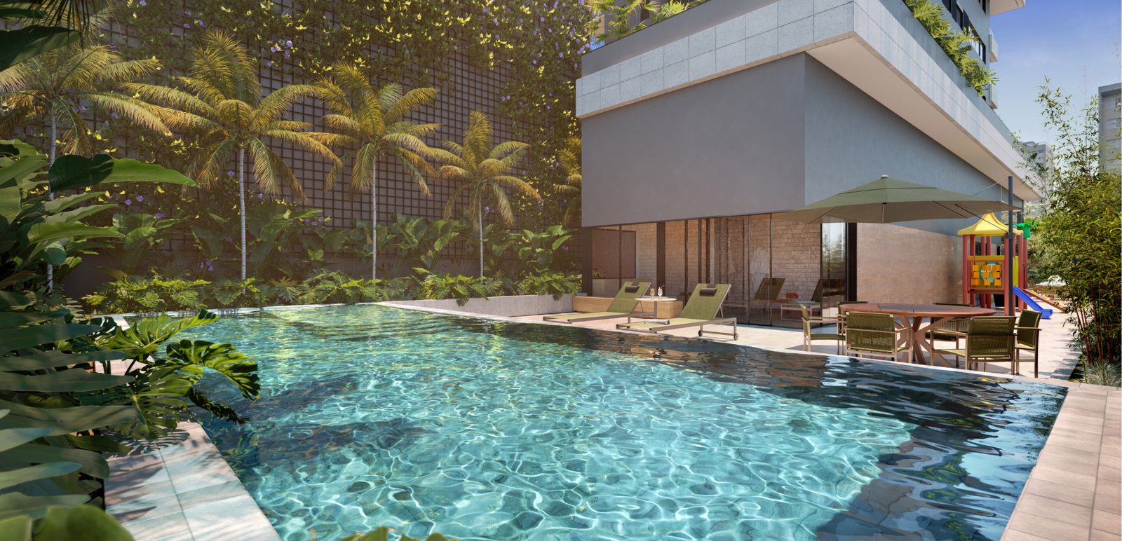 Reserva Gutierrez Apartamentos de 4 Quartos no Gutierrez BH - Revenda Imóveis MG - piscina
