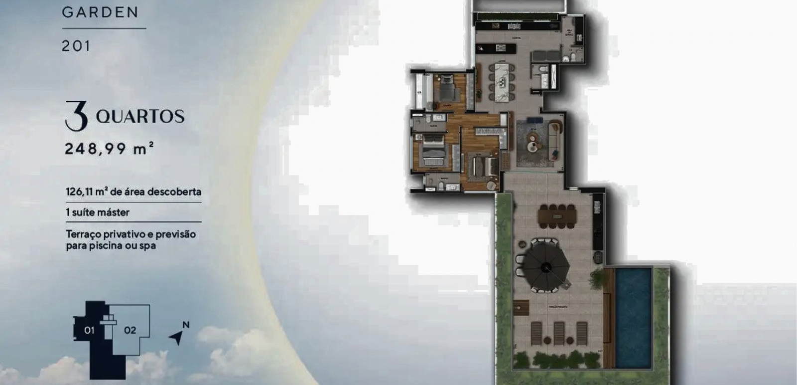 Vista São Bento Apartamentos de 3 e 4 Quartos no Santa Lúcia BH - 27